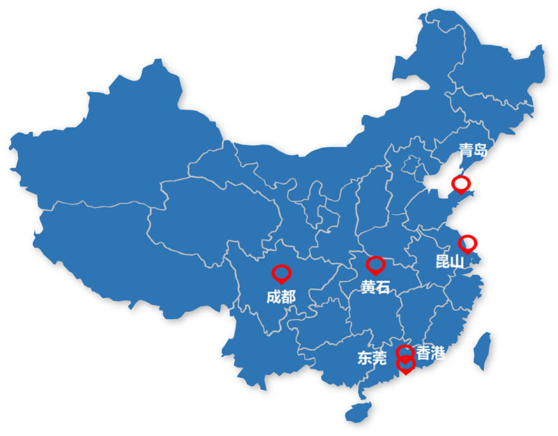 得力仕液壓機(jī)業(yè)務(wù)布局圖